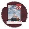 Dark Red Suede Mat Board for 13x19 Frames - Fits 11.5x17 Photos